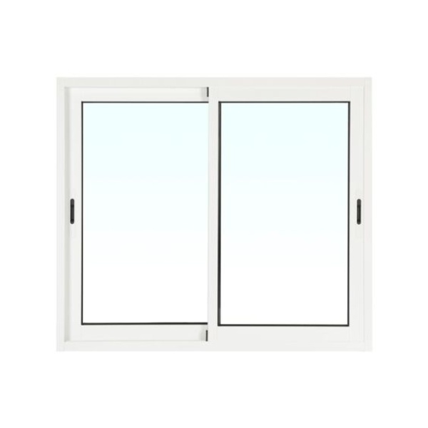 Ventana corrediza aluminio blanco y cristal